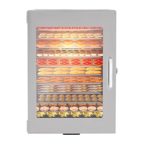 12-Trays Food Dehydrator Stainless Steel Fruit Vegetables Dryer Machine 1000W - Picture 8 of 24
