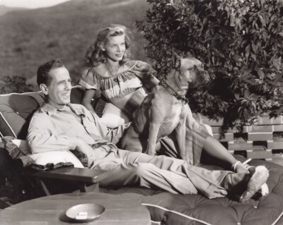 Humphrey Bogart Lauren Bacall Candid 8x10" Photo A7322 | eBay