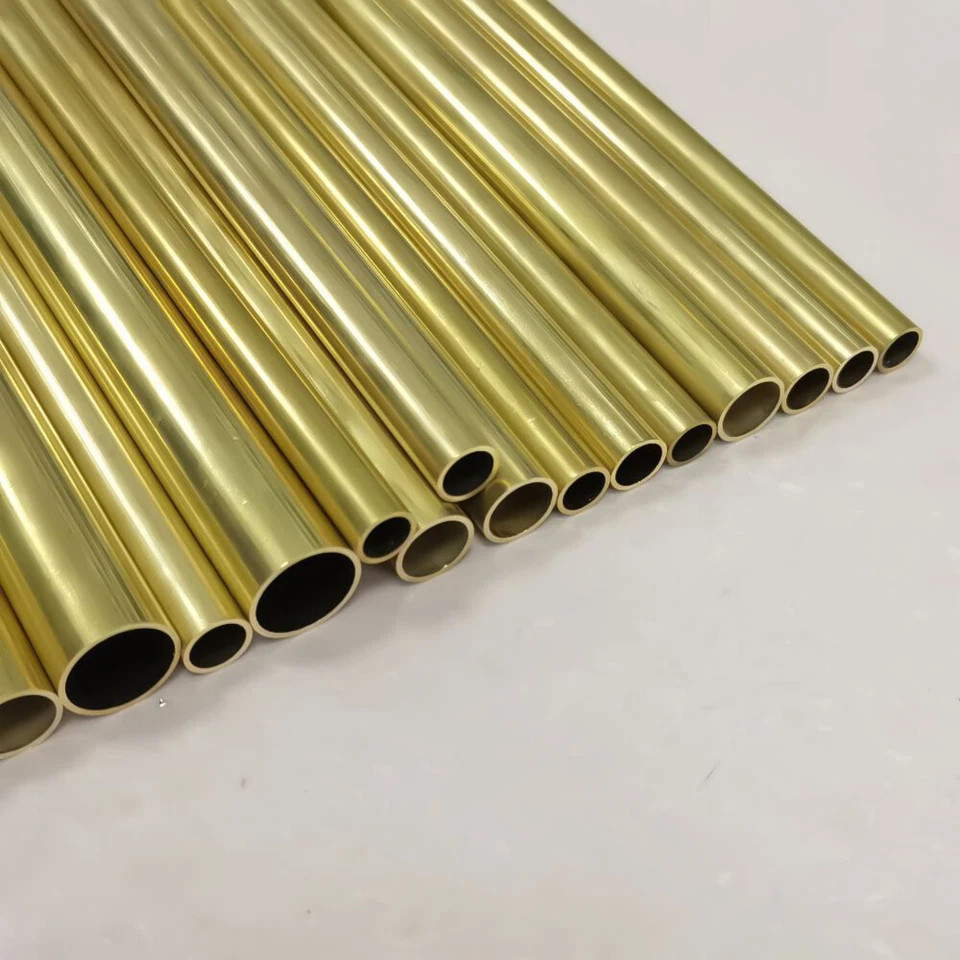 1-4Pcs Brass Tube OD 20-32mm Length 300mm 20 21 22 23 24 25 26 27 28 29 30 32mm - Photo 3/4