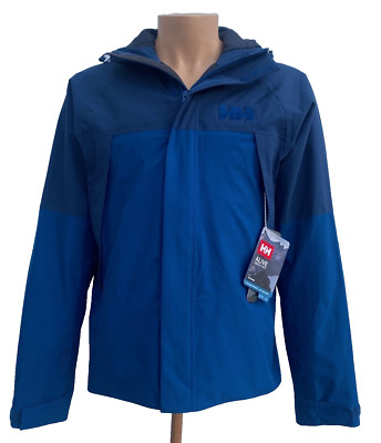 Men's Helly Hansen Banff Insulated Jacket BLUE $220, Size: S
