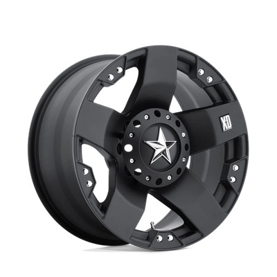 17X8 XD XD775 ROCKSTAR 5X4.5/4.75 10MM MATTE BLACK