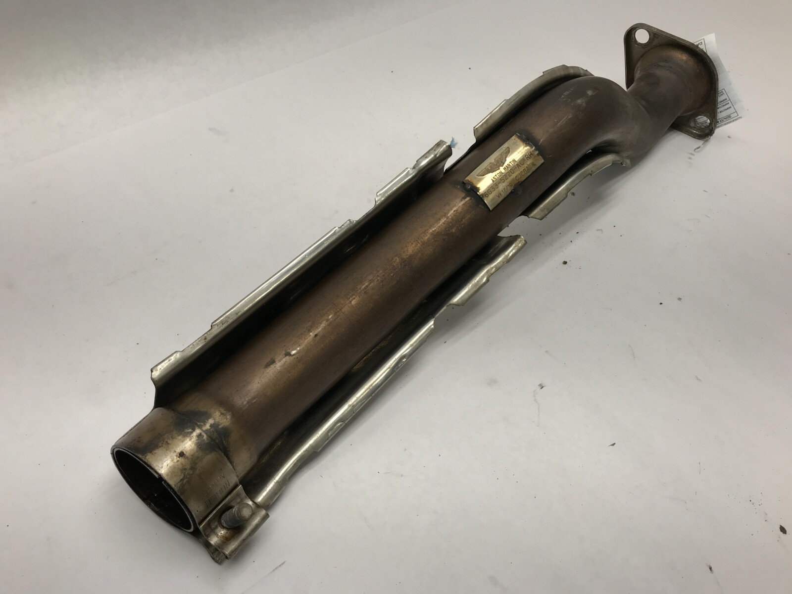 09-16 ASTON MARTIN V8 VANTAGE 4.7 EXHAUST INTERMEDIATE PIPE FRONT RIGHT RH OEM