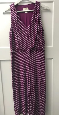 ann taylor purple dress
