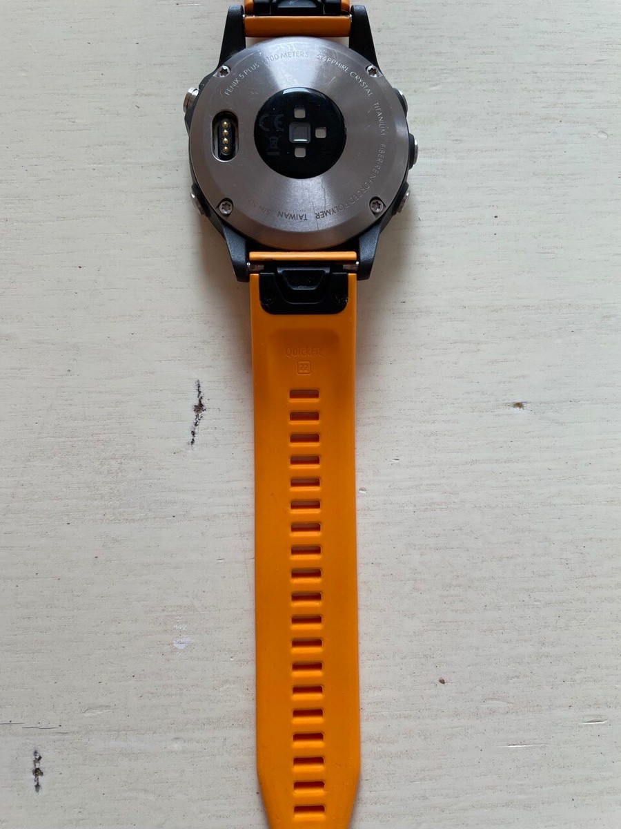 GARMIN FENIX 5 PLUS オレンジ Garmin Fenix 5 Plus 47mm Sapphire Multisport GPS Watch