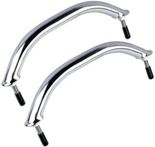 2X Marine Stainless Steel  Boat Handle Grab Heavy Duty Grab Handles 8-5/8"