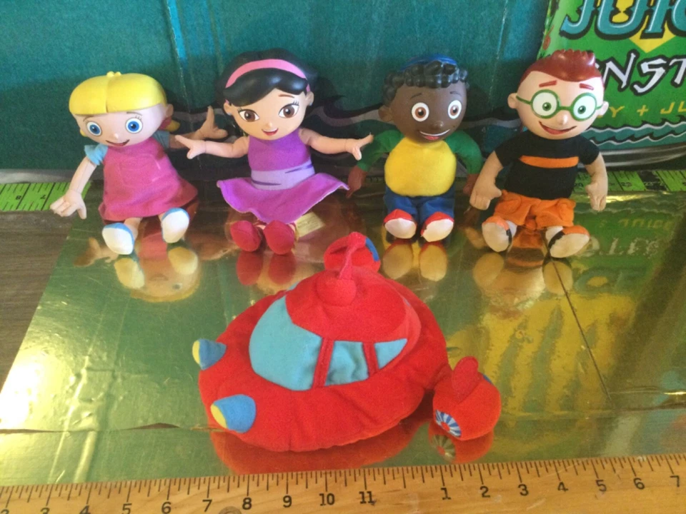 MUÑECAS PARLANTES COMPLETAS DE COLECCIÓN RARAS LITTLE EINSTEINS CON PELUCHE PAT PAT ROCKET Foto 4 de 4