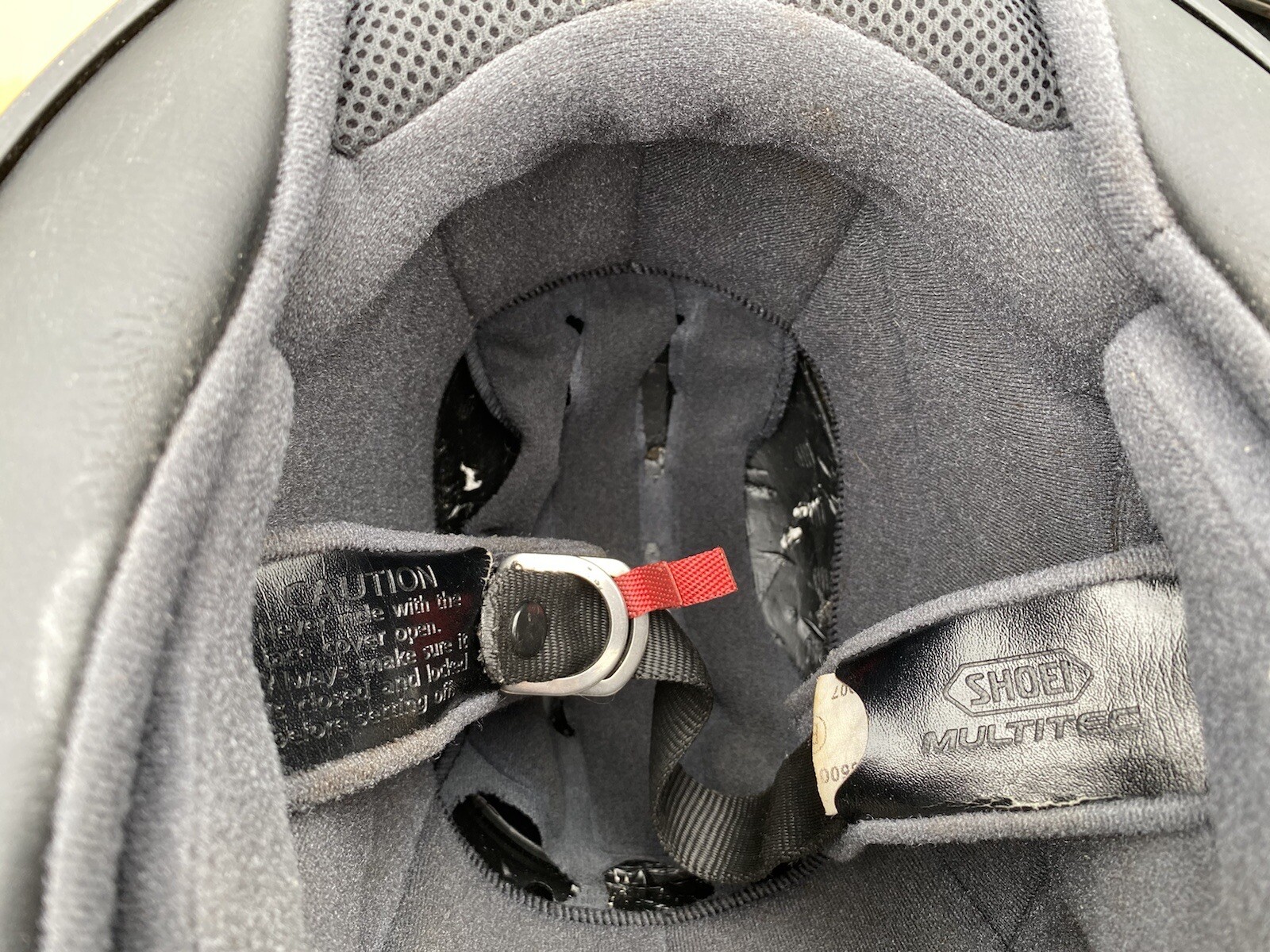 Shoei Multitec Flip Front Helmet Large eBay