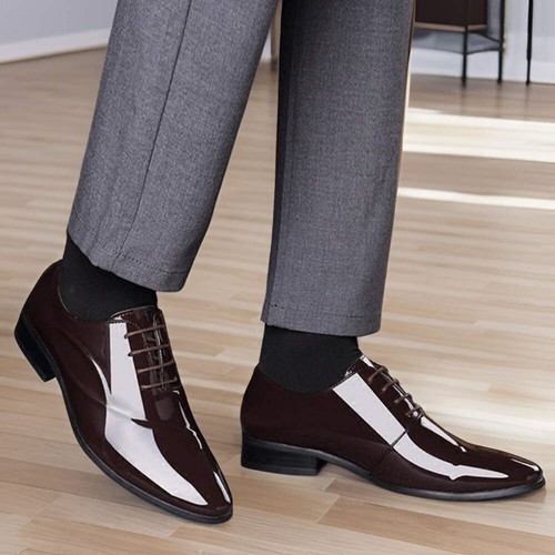 Men's Lace Up Shoes Plus Size Breathable Non Slip Wear Resistant Shoes Youth All - Picture 27 of 30