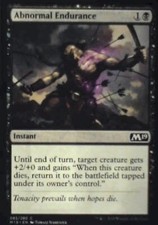 Abnormal Endurance - Core Set 2019: #85, Magic: The Gathering Nm R80
