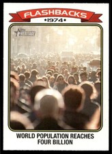 2023 Topps Heritage News Flashbacks World Population G61 #NF-2