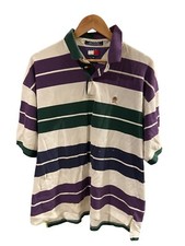 Vintage Tommy Hilfiger Collared Polo Shirt 100 Cotton Mens Size 2XL GUC