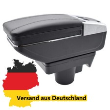  Mittelarmlehne Für Opel Astra H 2004-2008 Auto Mittelkonsole Armauflage Schwarz