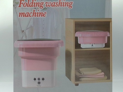 #ad #ad Srvvto Purple Mini Washing Machine For Dormitory Portable Small Washer Timers $28.53