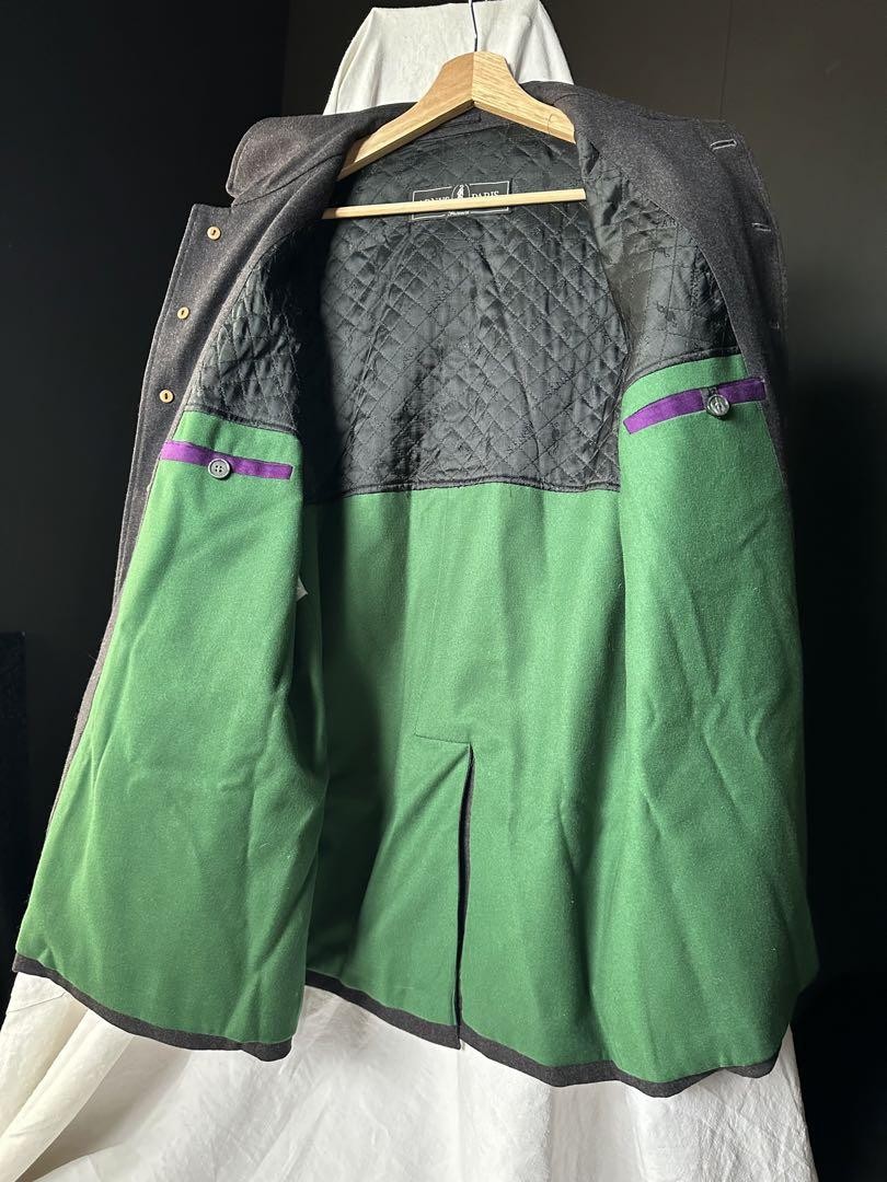 Arnys Paris Vintage Grey Jacket L Men's Coat Outerwear | eBay