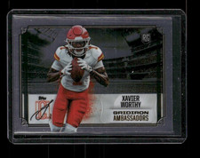 2024 Topps Signature Class - Gridiron Ambassadors #GA-7 Xavier Worthy
