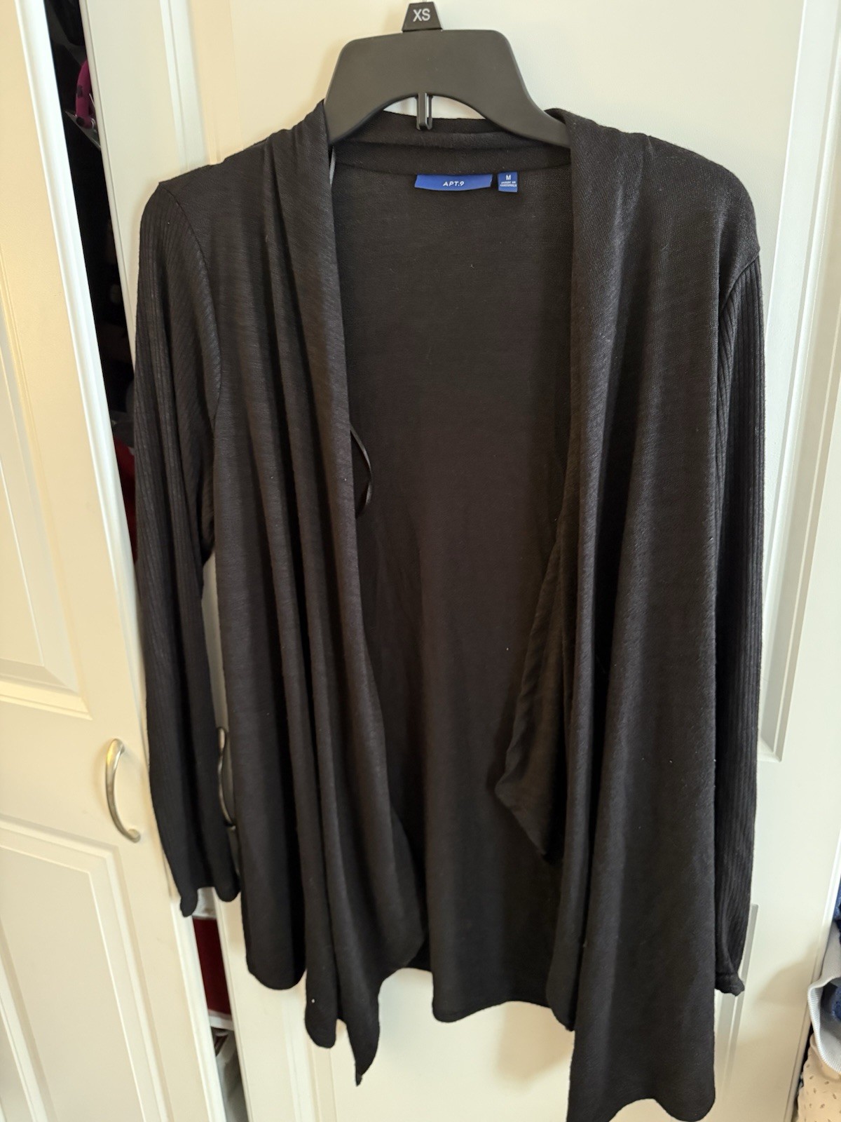 Cardigan women’s medium Apt 9  open cardigan-image