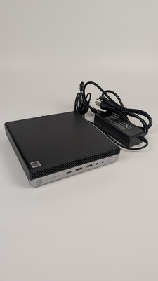 #ad HP EliteDesk 705 G4 DM AMD Ryzen 5 PRO 2400GE 3.2GHz 8GB RAM 256Gb NVMe Win10P $119.00