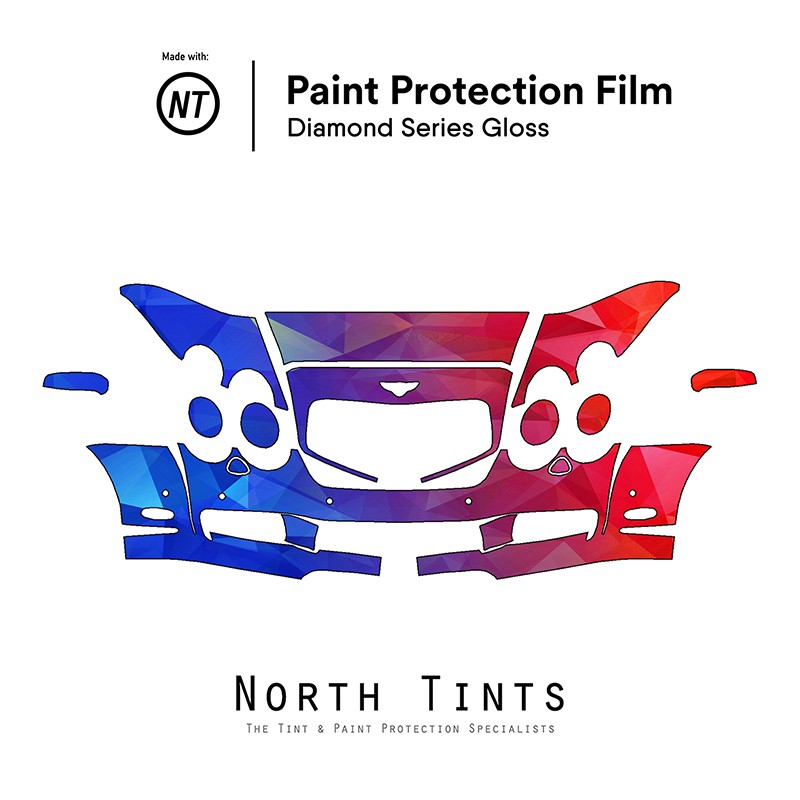 Bentley Continental GT 06-2008 PreCut Paint Protection Film Clear Bra PPF Kit
