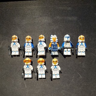 Lego Star Wars Minifigure Lot 501st Battalion