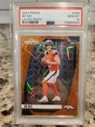 2024 Panini Prizm Bo Nix Orange Lazer Rookie RC #309 PSA 10 Gem Mint