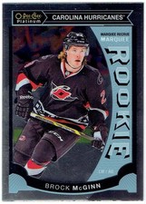 BROCK McGINN 2015-16 Upper Deck OPC Platinum Marquee Rookie M12 Hurricanes UD RC