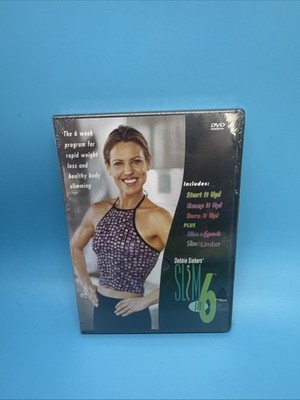 DEBBIE SIEBERS: SLIM IN 6, 2-DISC WORKOUT DVD SET, 6-WEEK PROGRAM, RAPID LOSS