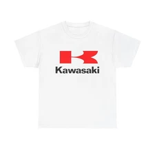 Kawasaki Logo T Shirt S-5XL NEW Unisex Cotton Tee