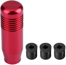 Robuster Schaltknauf aus Aluminium für manuelle Getriebe, rot