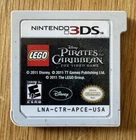 LEGO Pirates of the Caribbean: The Video Game (Nintendo 3DS, 2011) Loose. Tested