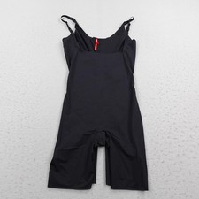 Spanx Shapewear Bodysuit Womens XL Black Open Bust Mid Thigh Slimming One Piece