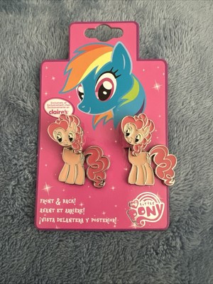 My Little Pony Pinkie Pie Pony Horse Front & Back Earrings From Claire's 2014