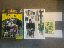 Vintage 1993 Mighty Morphin Power Rangers Green Ranger Dragonzord Caesar TOYHAX