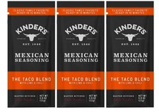 Kinder's The Taco Blend Seasoning Mix 3 Pack