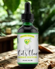 Cat’s Claw Tincture | Liquid Herbal Extract | Supports Immunity & Joint 2 FL OZ