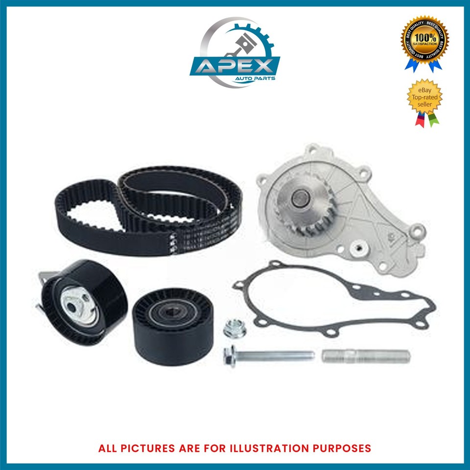 WATER PUMP & TIMING BELT KIT FOR CITROEN BERLINGO 1.6HDI DIESEL ENGINE ...