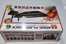 Atari Flashback 6 Classic Game Console Retro New Sealed