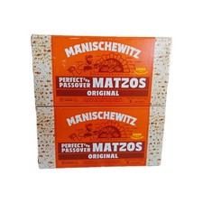 Manischewitz Matzos Original Kosher For Passover 10x 1 Lb Sleeves Flat Bread