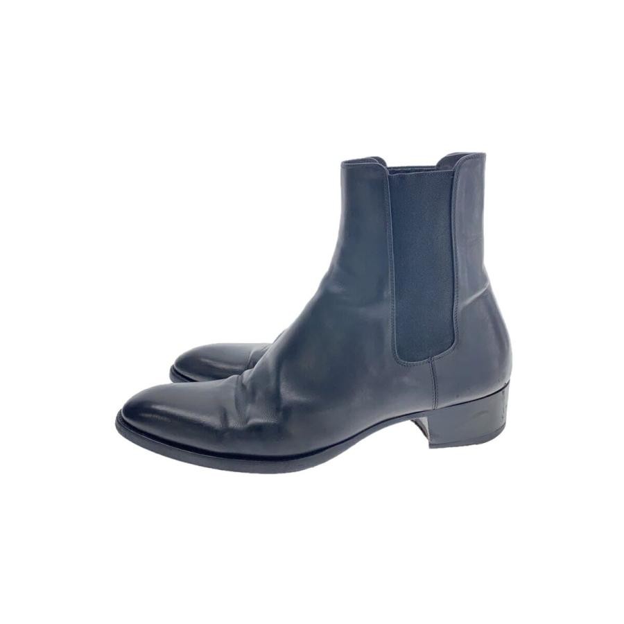 Stivali Saint Laurent Side Gore Chelsea in pelle nera taglia 42 da uomo autentici