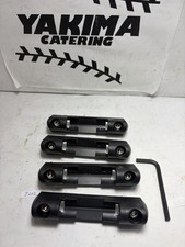 Yakima Landing Pad 1 Skyline Or Control Tower Bases. Set Of 4 W Hardware. Used. Yakima Landing Pad 1 Skyline Or Control Tower Bases. Set Of 4 W Hardware. Used.