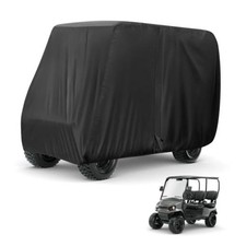 Golf Cart Cover 4 Passenger, Golf Cart Rain Cover for Club 118"L x 56"W x 83"H