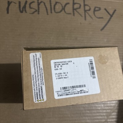 Brand New-Falcon Entry/Office Lock W511P6 DAN 626 Sc4 C Keyway
