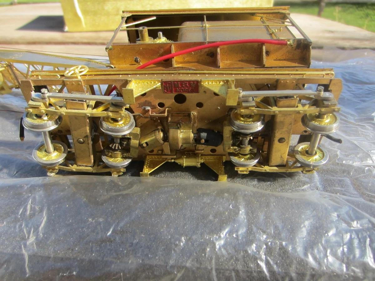 On3 RGS #20 Ditcher American Hoist Powered Unptd Brass New OB