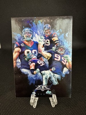 2015 Topps Fire FIRED UP #FIU-JW J.J. Watt Houston Texans