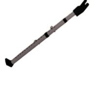 Door Bar,Sliding Door Lock Bar with Anti Lift Lock,Adjustable Sliding Door Ba...