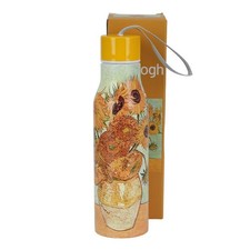 Isolierflasche Trinkflasche Thermo Auslaufsicher Van Gogh Sonnenblumen 500 ml