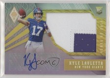 2018 Panini Phoenix Yellow Prime /75 Kyle Lauletta #RJ-KL Auto 4l3