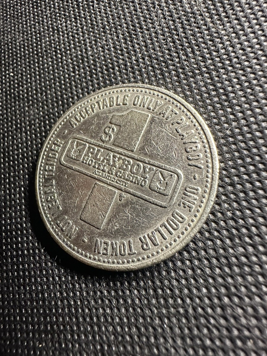 RARE VINTAGE ATLANTIC CITY PLAYBOY HOTEL & CASINO ONE DOLLAR