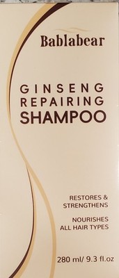Bablabear Ginseng Repairing Shampoo 9.3 Fl Oz ~ Brand New ~ Sealed