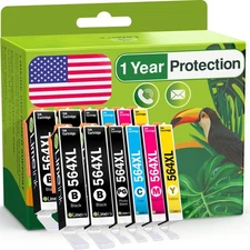 Limeink Compatible Ink Cartridges Replacement for HP 564 Ink Cartridges Combo...