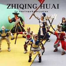 6PCS Mini Figure Realistic Medieval Soldier Ancient Empire Model Toy Blind Bag